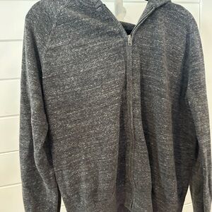 Men's Gray Sweater Zip up